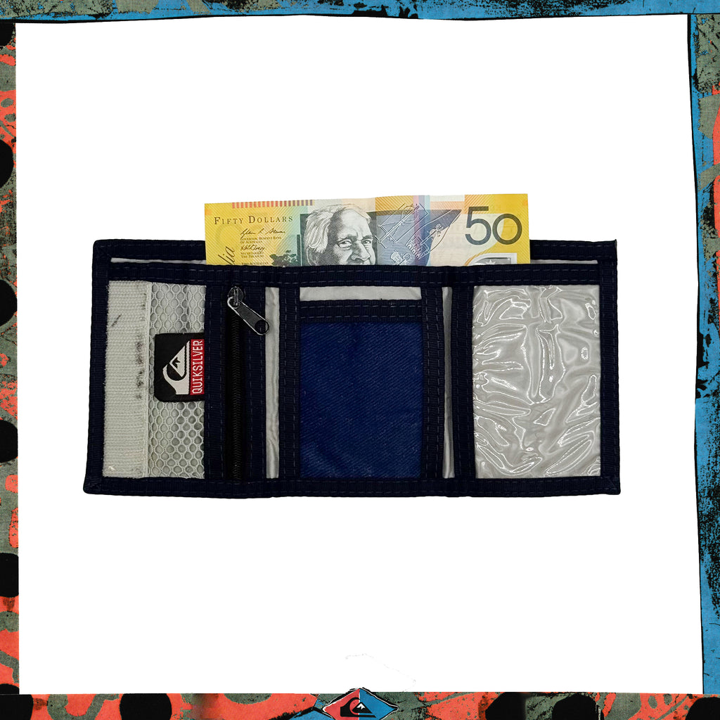 Y2K Quiksilver Tri Fold Wallet