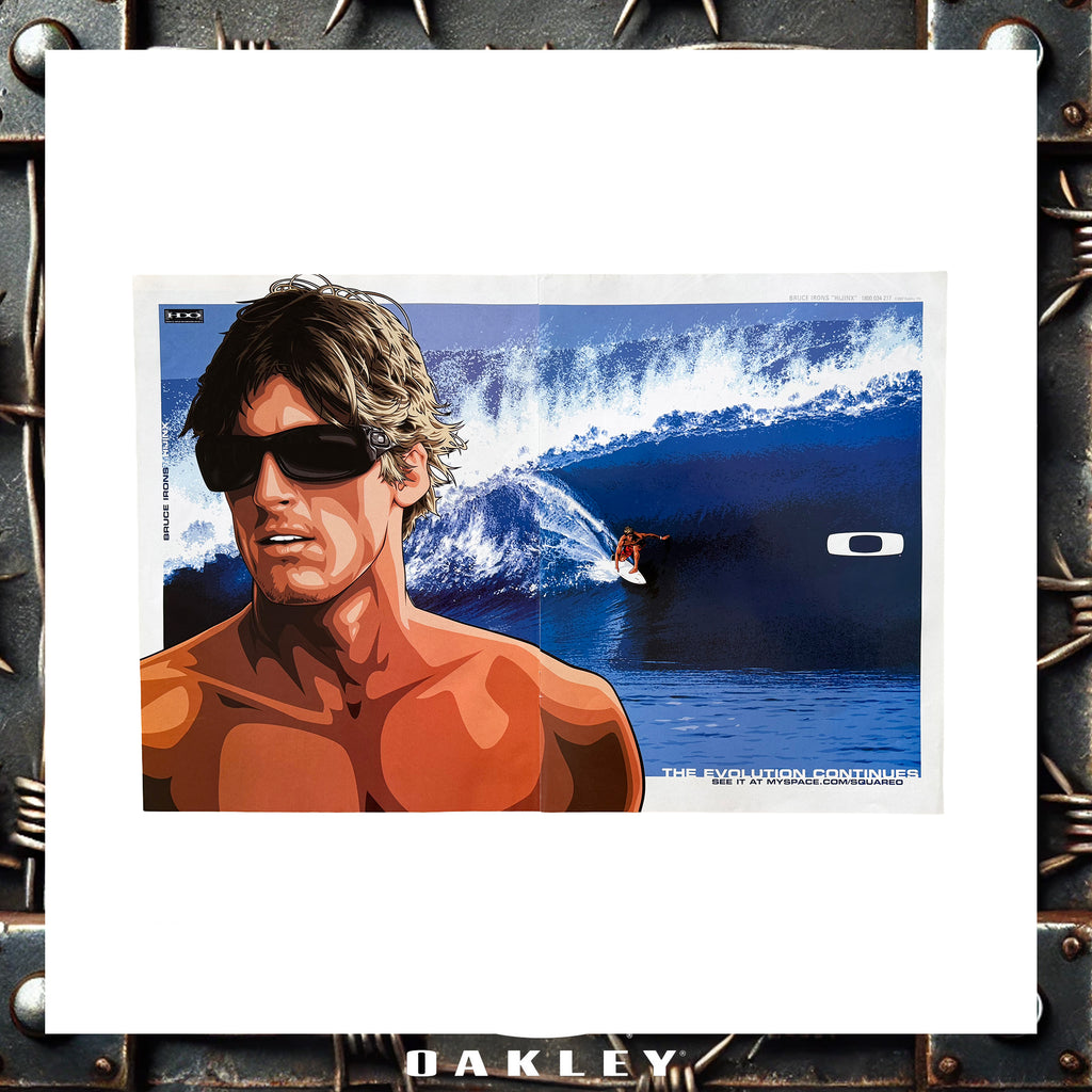 Y2K Oakley "Bruce Irons - Hijinx" Poster