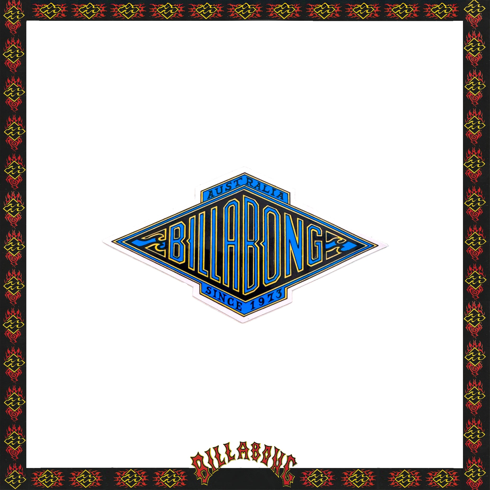 1990's Billabong Sticker (M)