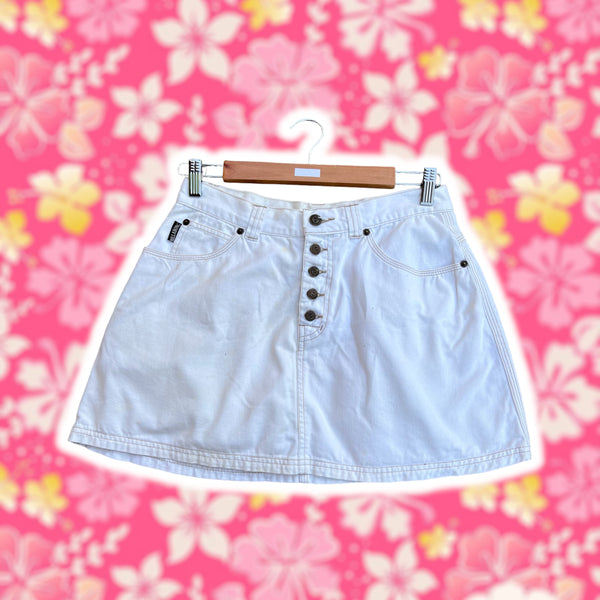 1990's Billabong Denim Mini Skirt (M)