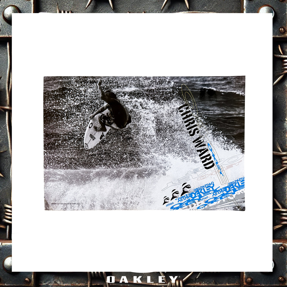 Y2K Oakley "Chris Ward" Poster