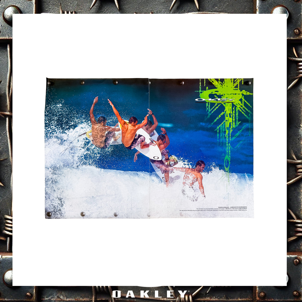 Y2K Oakley "Damien Hobgood" Poster