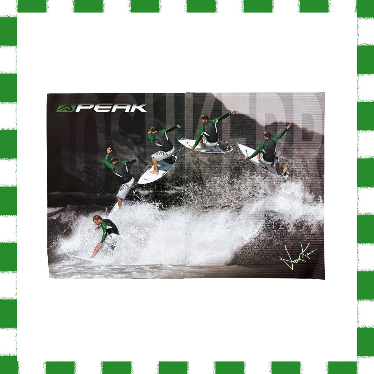 Y2K Peak Wetsuits "Josh Kerr" Poster
