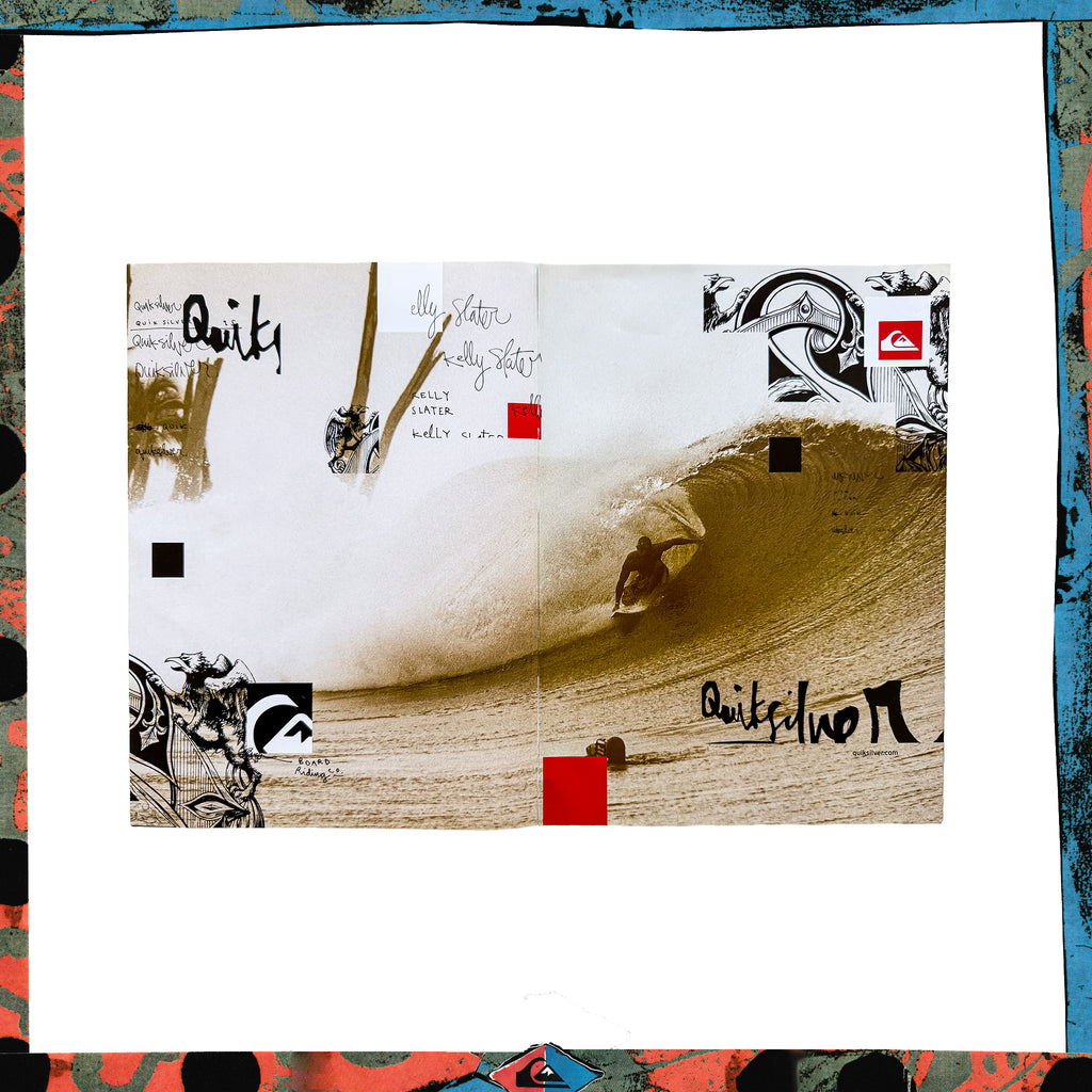 Y2K Quiksilver "Kelly Slater" Poster