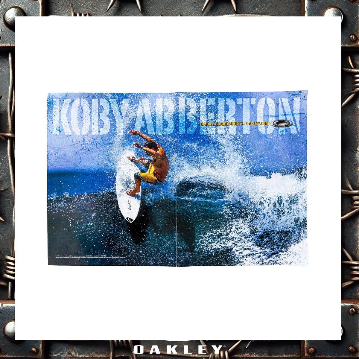 Y2K Oakley "Koby Abberton" Poster
