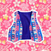 Load image into Gallery viewer, 1990&#39;s Cheetah Aztec Vest (S)
